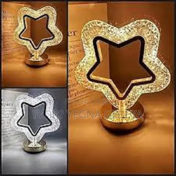 Led Rechargeable Crystal Table Lamp