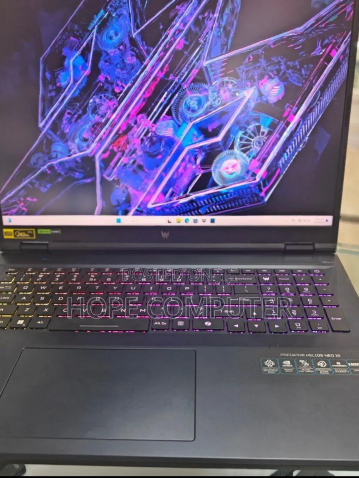 New Laptop Acer Predator Helios 18 PH18-71 32GB Intel Core I9 SSD 1T