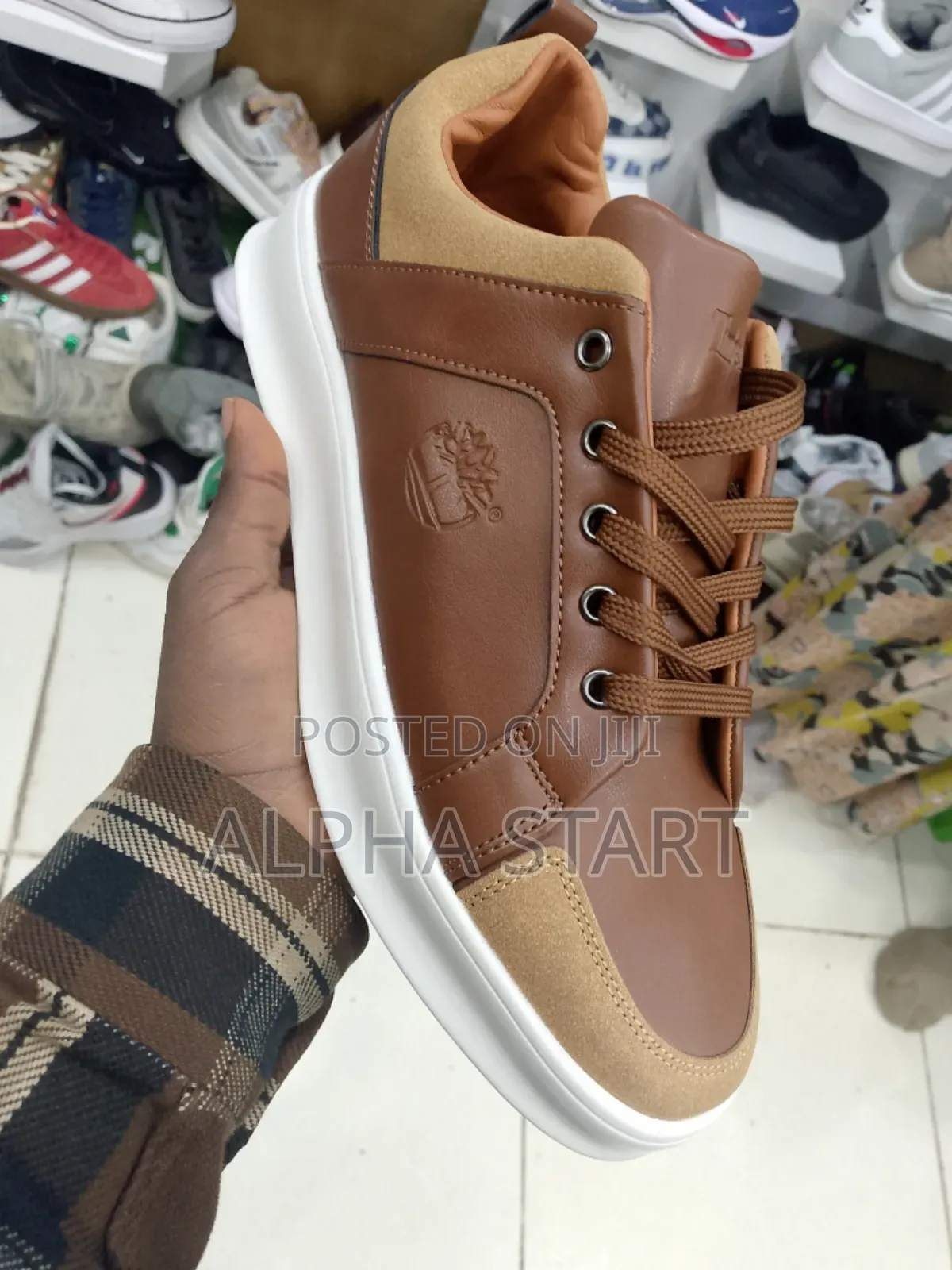 Timberland Flat 2color High Master Quality Smooth Shoes