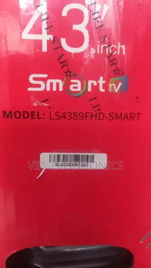 Tornado 43"Inch Tv Smart Android Tv