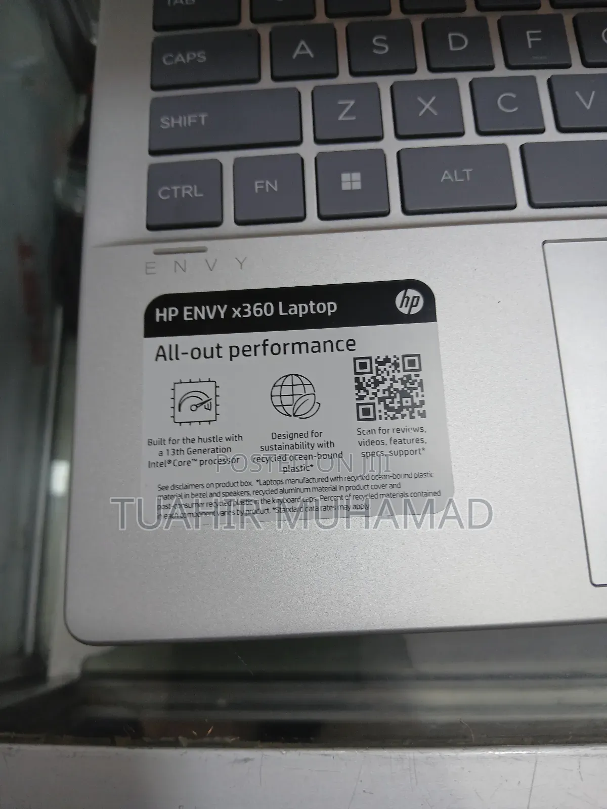 New Laptop HP Envy x360 16GB Intel Core i7 SSD 1T