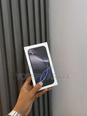 Photo - New Apple iPhone 16 Pro 128 GB Black