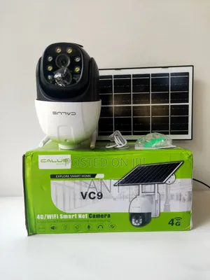 Photo - Solar Cctv Camera V380 Ultra Hd Outdoor 360 Security Camera