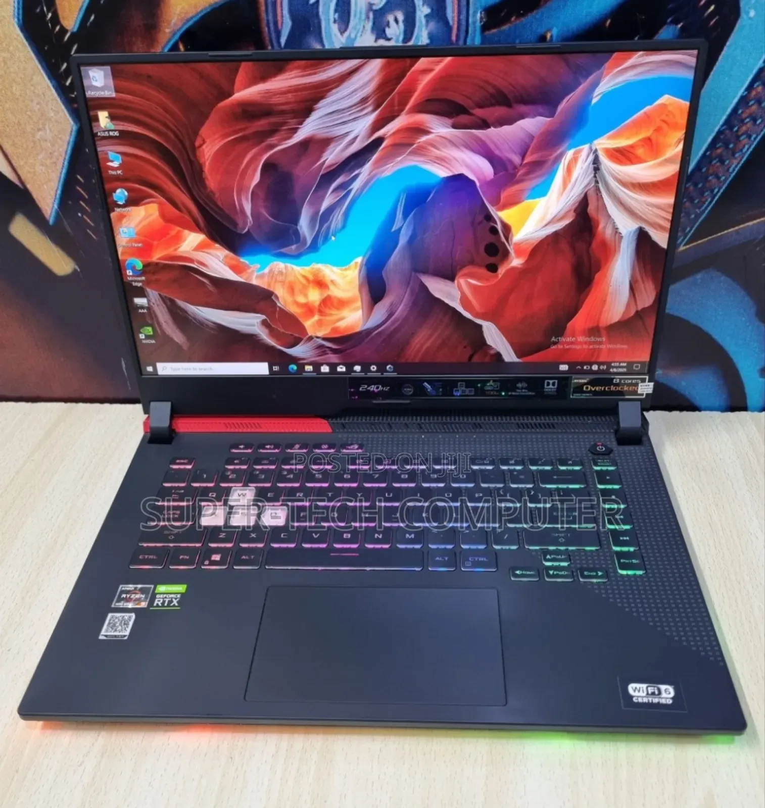 New Laptop Asus ROG Strix G15 16GB AMD Ryzen 9 SSD 512GB