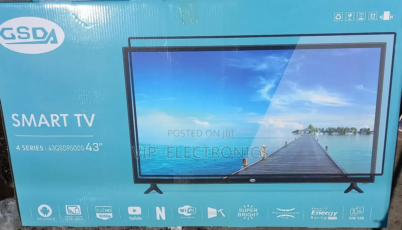 Gsda 43"Inch Smart 4k Android Tv