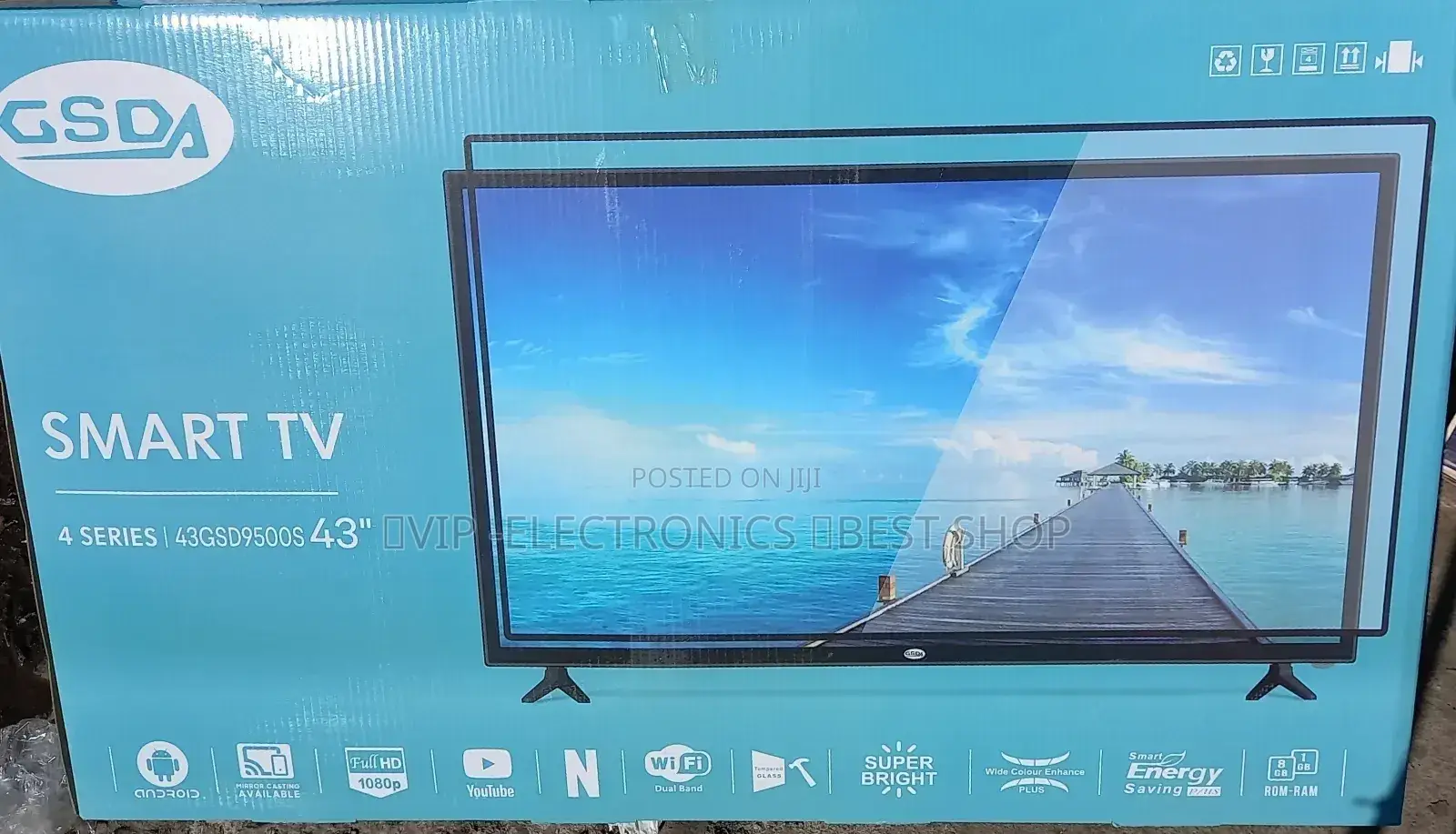 Gsda 43"Inch Smart 4k Android Tv