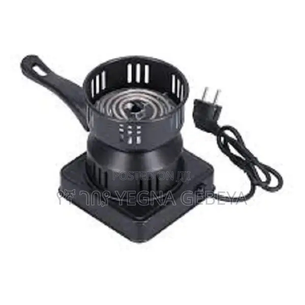 Coal Burner Black Metal Hot Plate