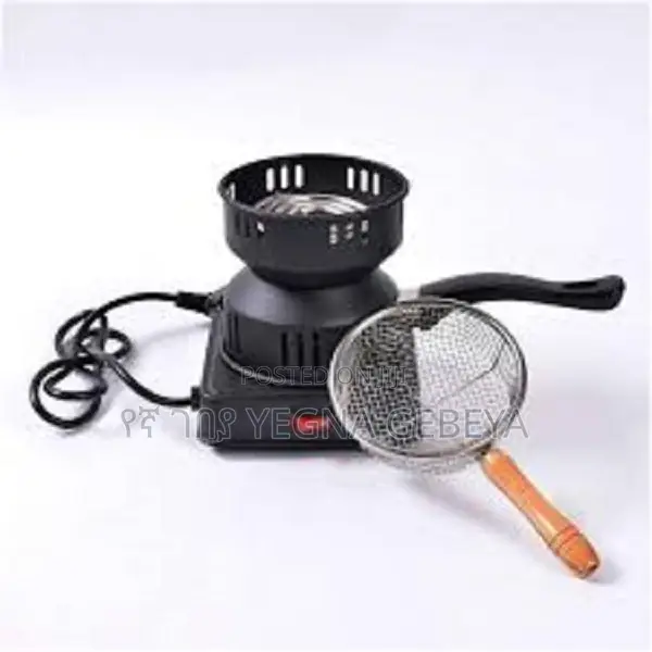 Coal Burner Black Metal Hot Plate