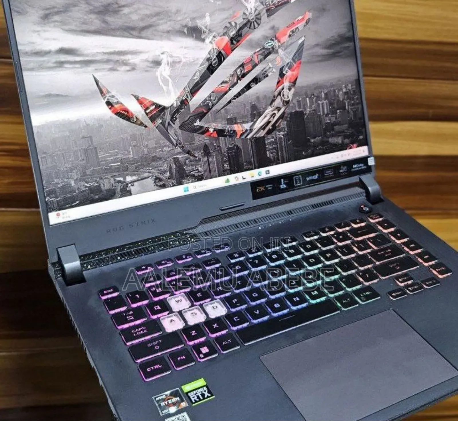 New Laptop Asus ROG Strix G15 16GB AMD Ryzen 9 SSD 512GB