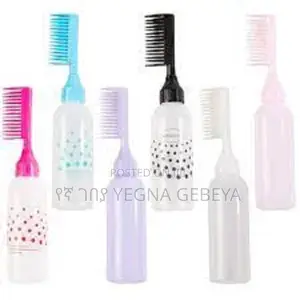 60ml Hair Root Applicator Bottle With Comb