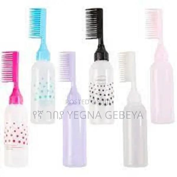 60ml Hair Root Applicator Bottle With Comb