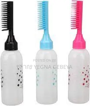 60ml Hair Root Applicator Bottle With Comb