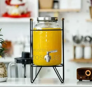 Glass Dispenser With Stand