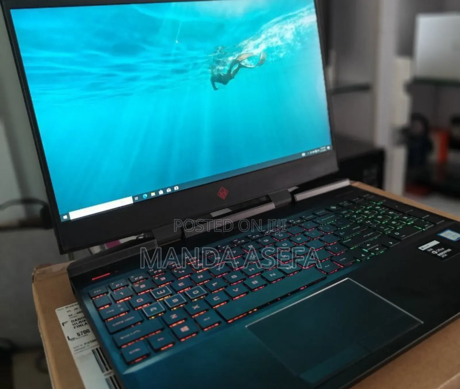 New Laptop HP Omen X 16GB Intel Core I7 SSD 512GB