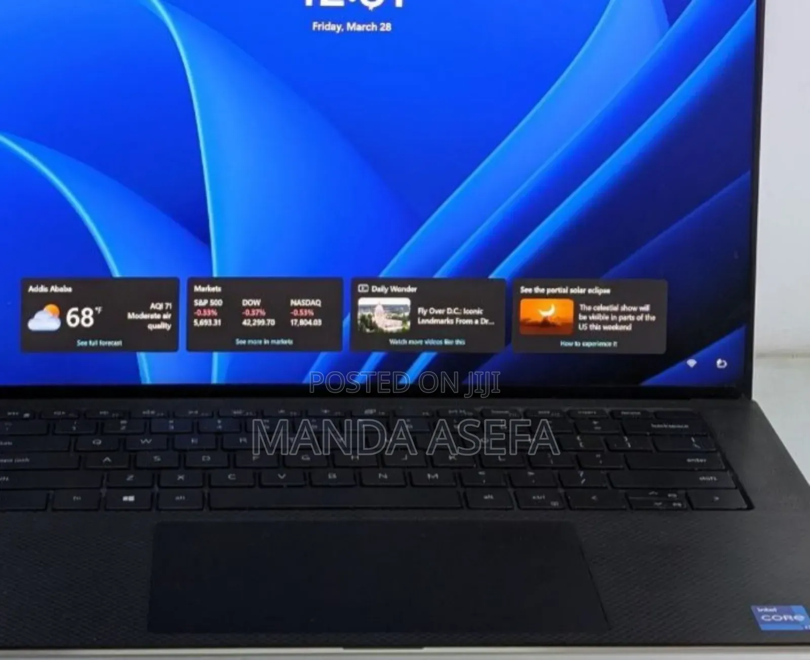 New Laptop Dell XPS 13 16GB Intel Core I7 SSD 512GB