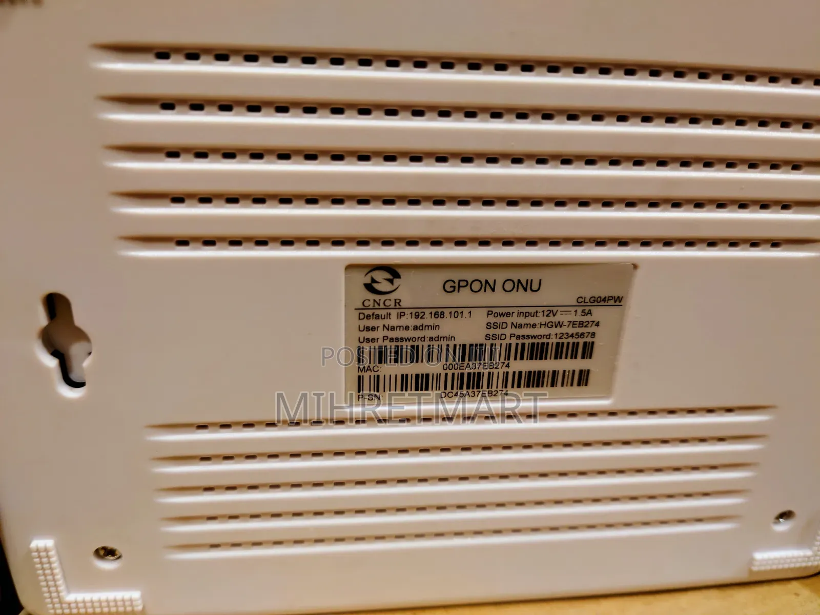 Gpon Fiber Wifi Routers