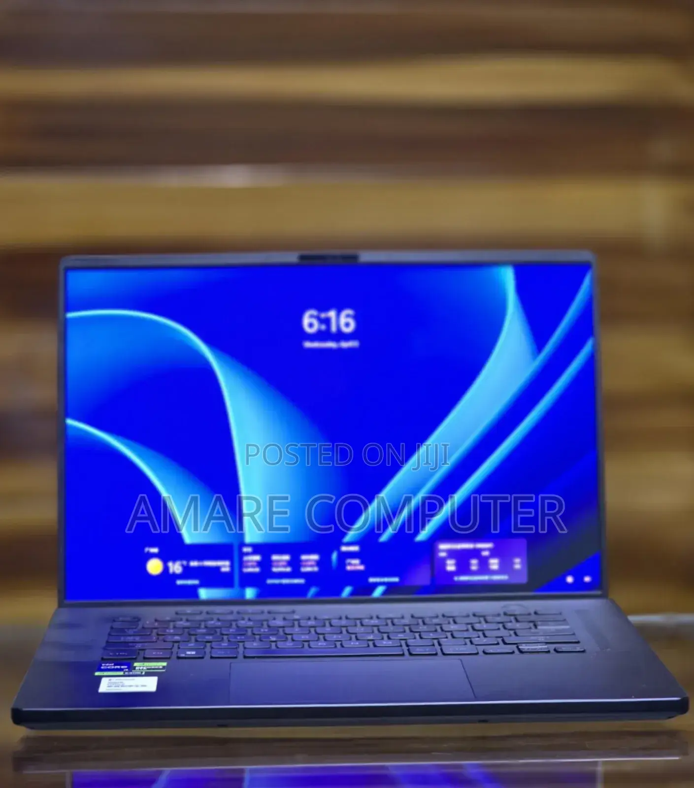 New Laptop Asus ROG Zephyrus M16 GU603HR 16GB Intel Core I9 SSD 1T