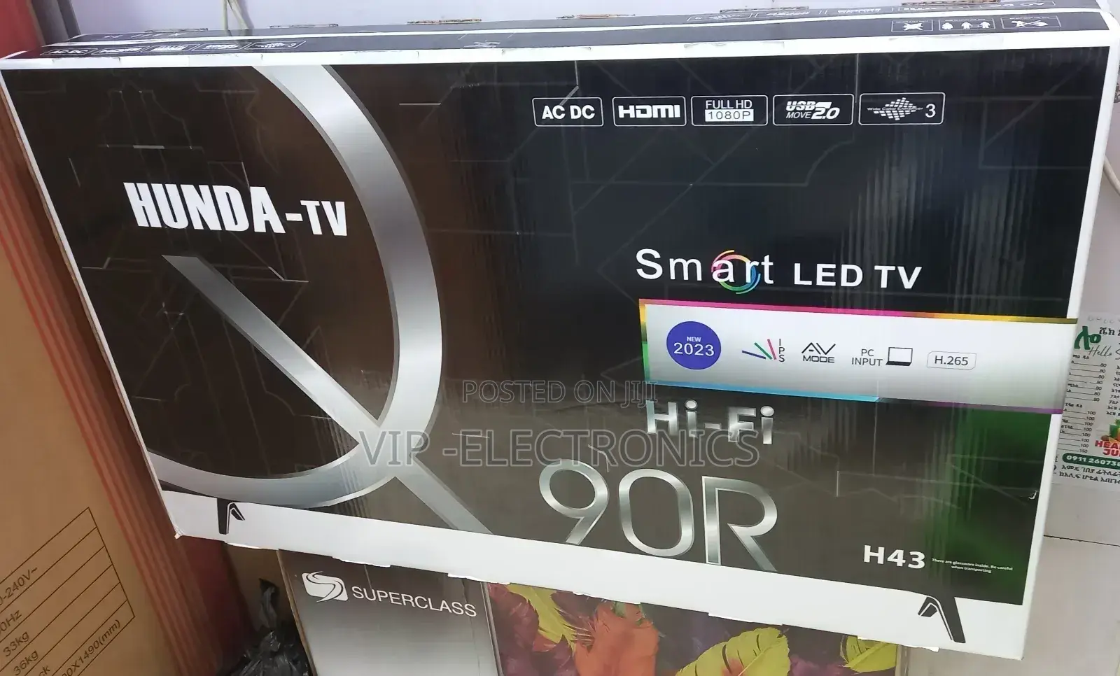 Hunda 43"Inch Tv Smart Tv