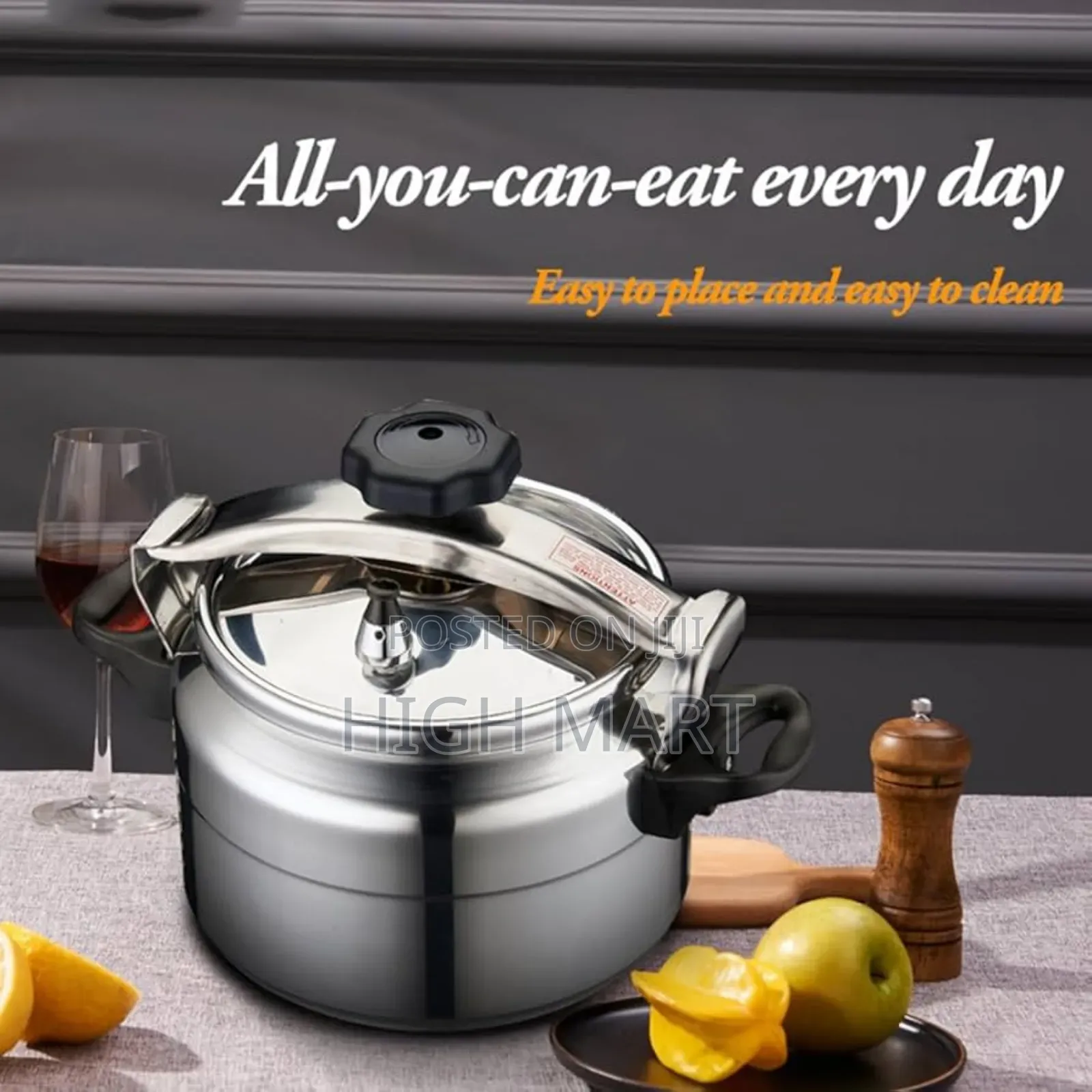 Multifunctional Aluminum Pressure Cooker