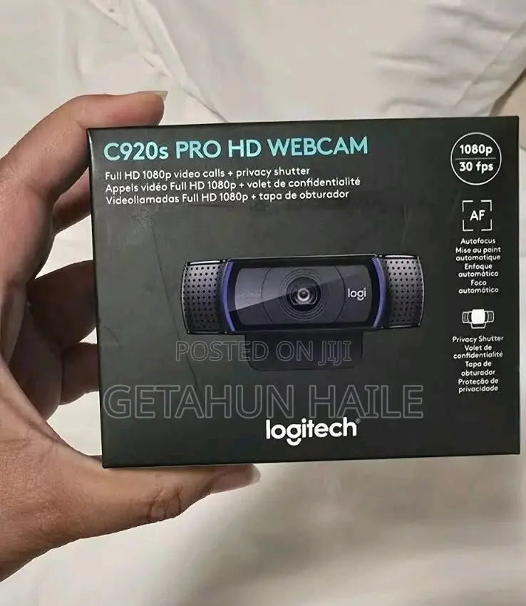 Logitech C920 Pro Hd 1080p 30fps Webcam