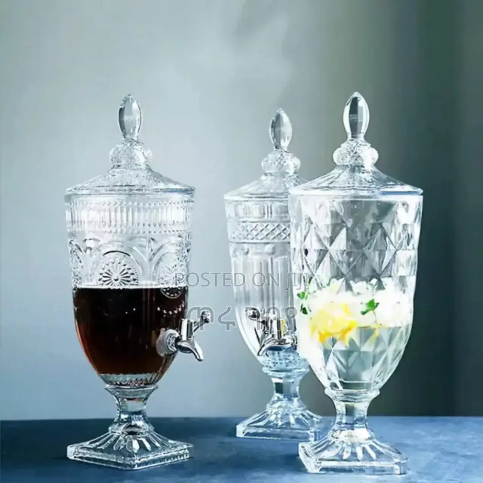 Crystal Glass Beverage Dispenser