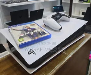 Photo - Ps 5 With Joystick And Fifa23 1tb Storage