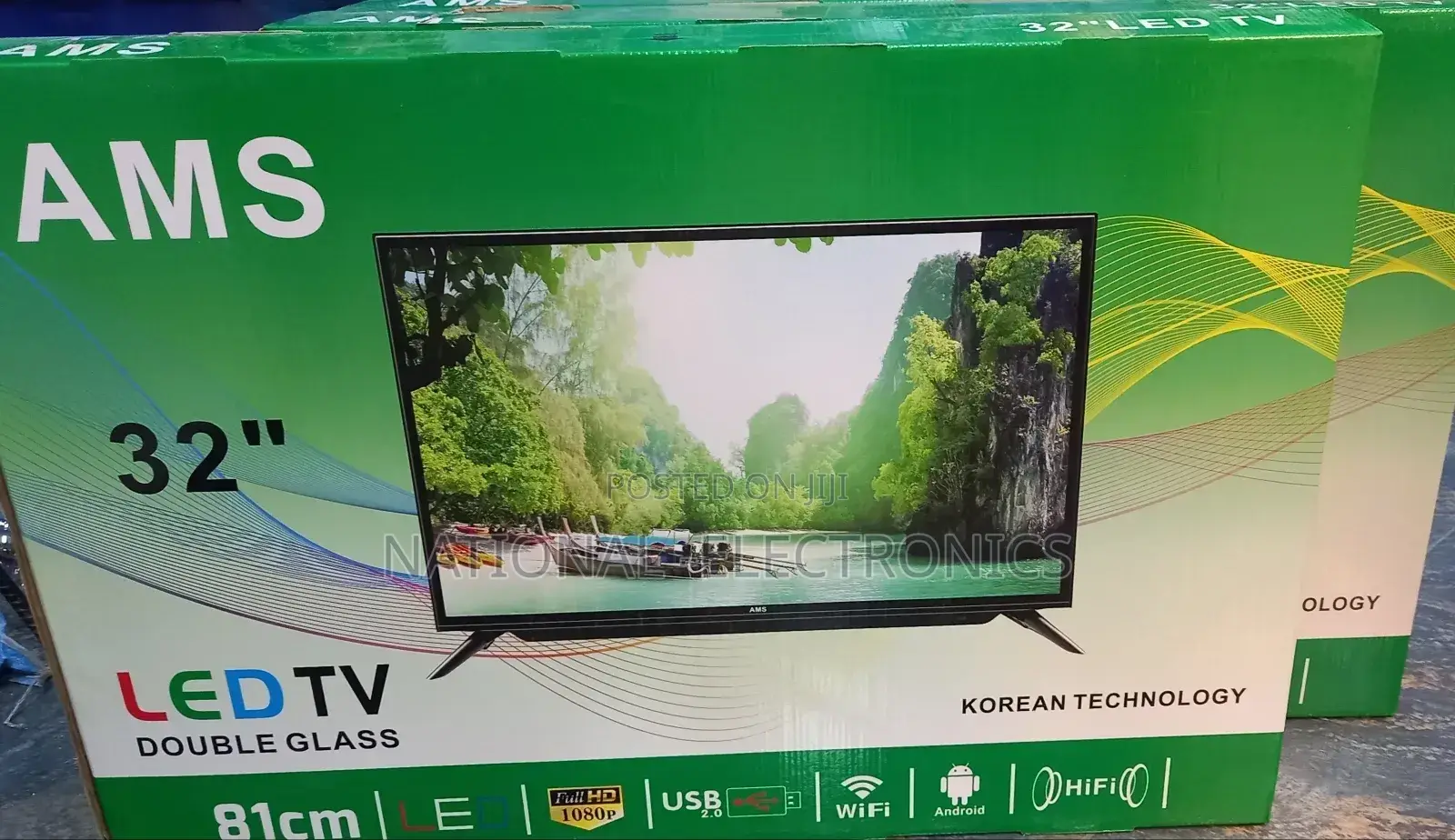 Ams 43"Inch Tv Smart Tv TVTVTVTV