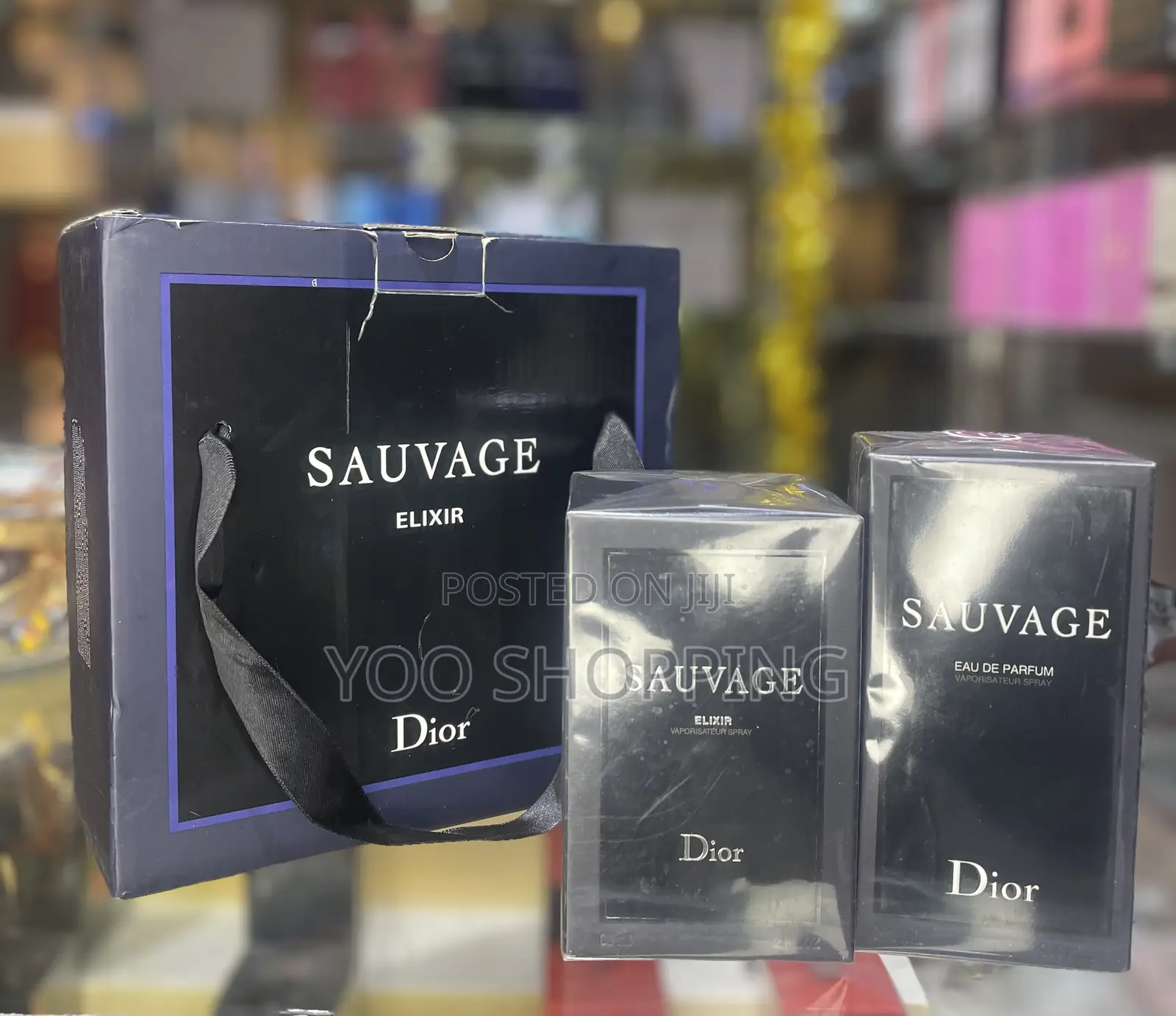 Dior Sauvage Elixir Gift Box(Set) for Men