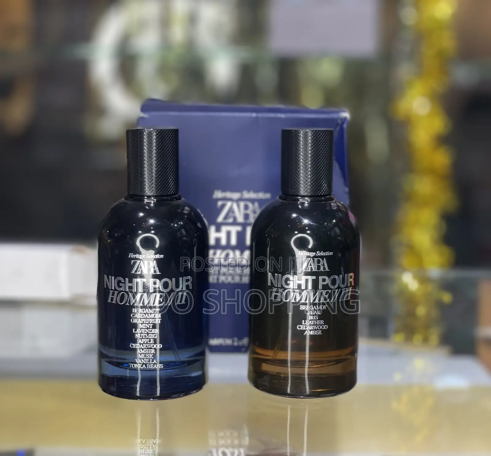 Zara Night Pour Homme Ll and Night Pour Homme LLL for Him