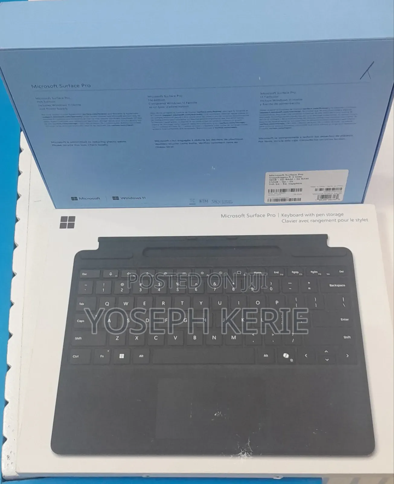 New Microsoft Surface Pro 11th Edition, a Copilot+ PC 16GB SSD 512GB
