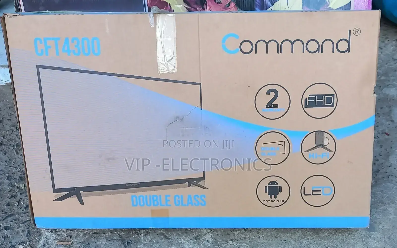 Command 43"Inch Rv Smart Android 9.0 Nwe