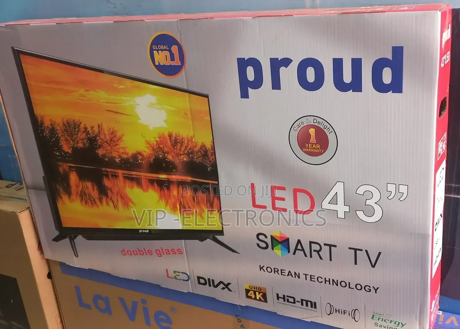 Proud 43"Inch Tv Smart Android Tv