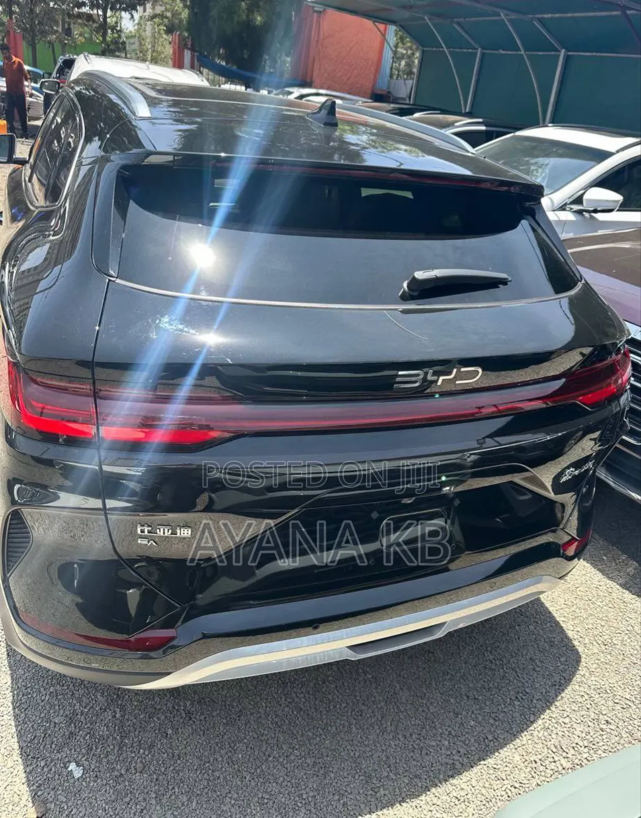 New BYD Song Plus 2025 Black