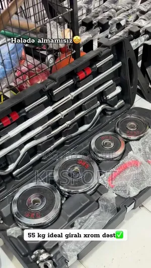 Photo - Dumbbell and Barbell 55 Kg