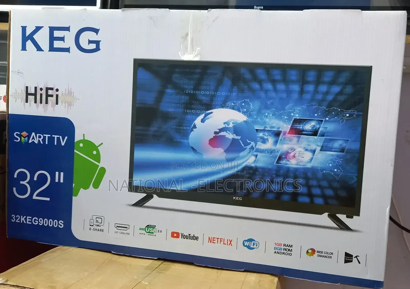 Keg 32"Inch Tv Smart Android Tv