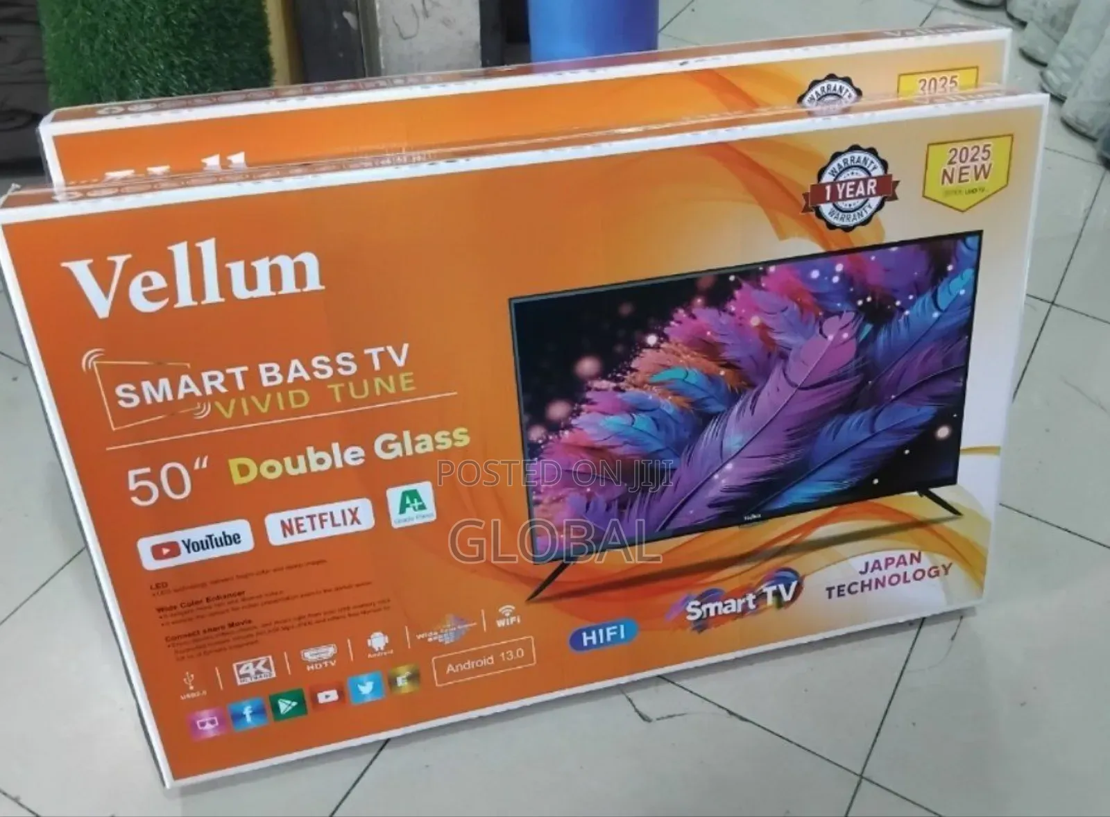 Vellum 50inch Smart Tv