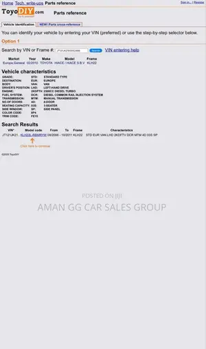 Toyota HiAce 2011 Black