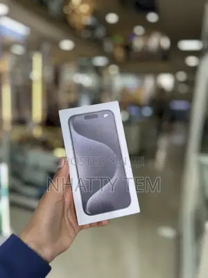 Photo - New Apple iPhone 15 Pro 128 GB Black