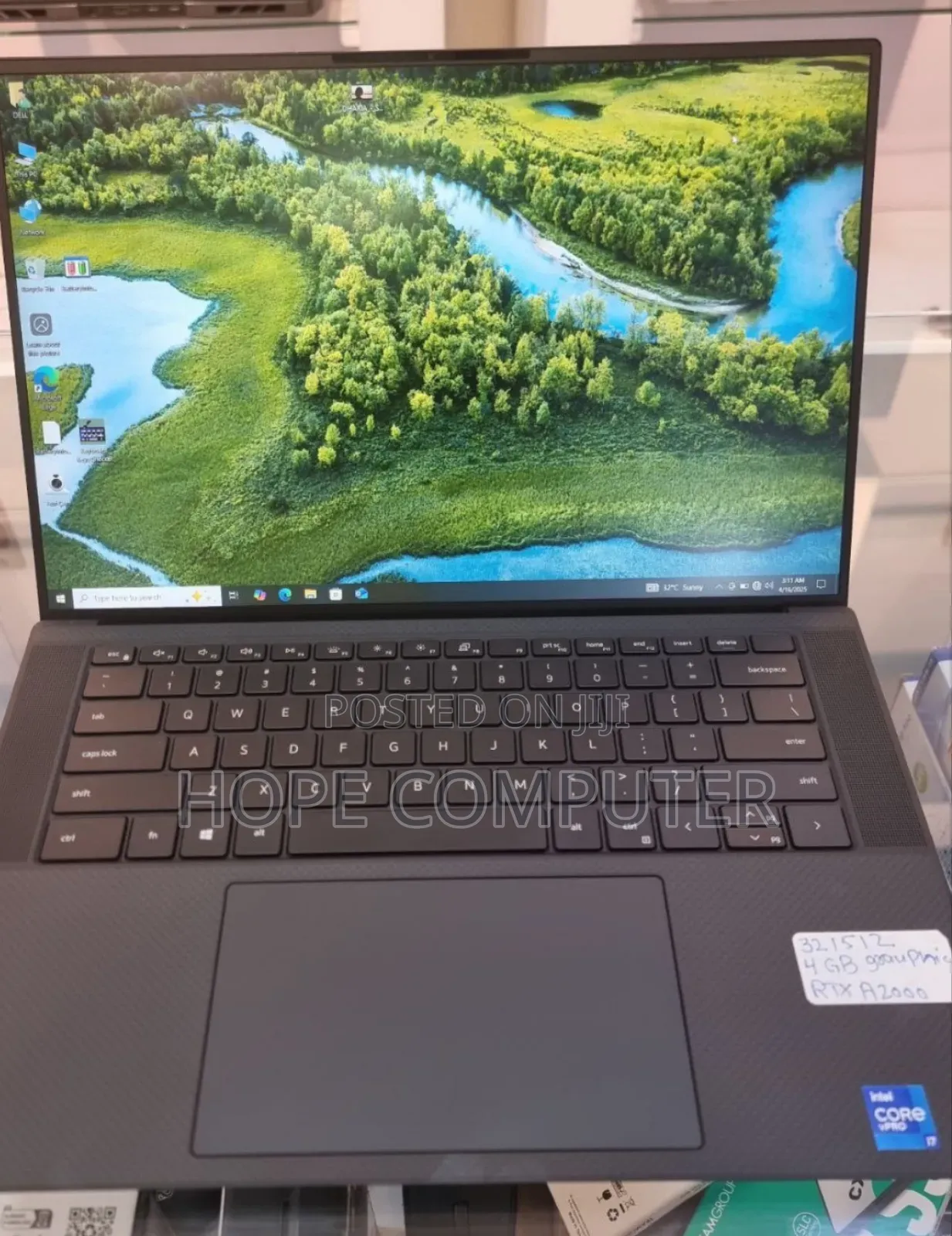 New Laptop Dell Precision 15 5510 32GB Intel Core I7 SSD 512GB