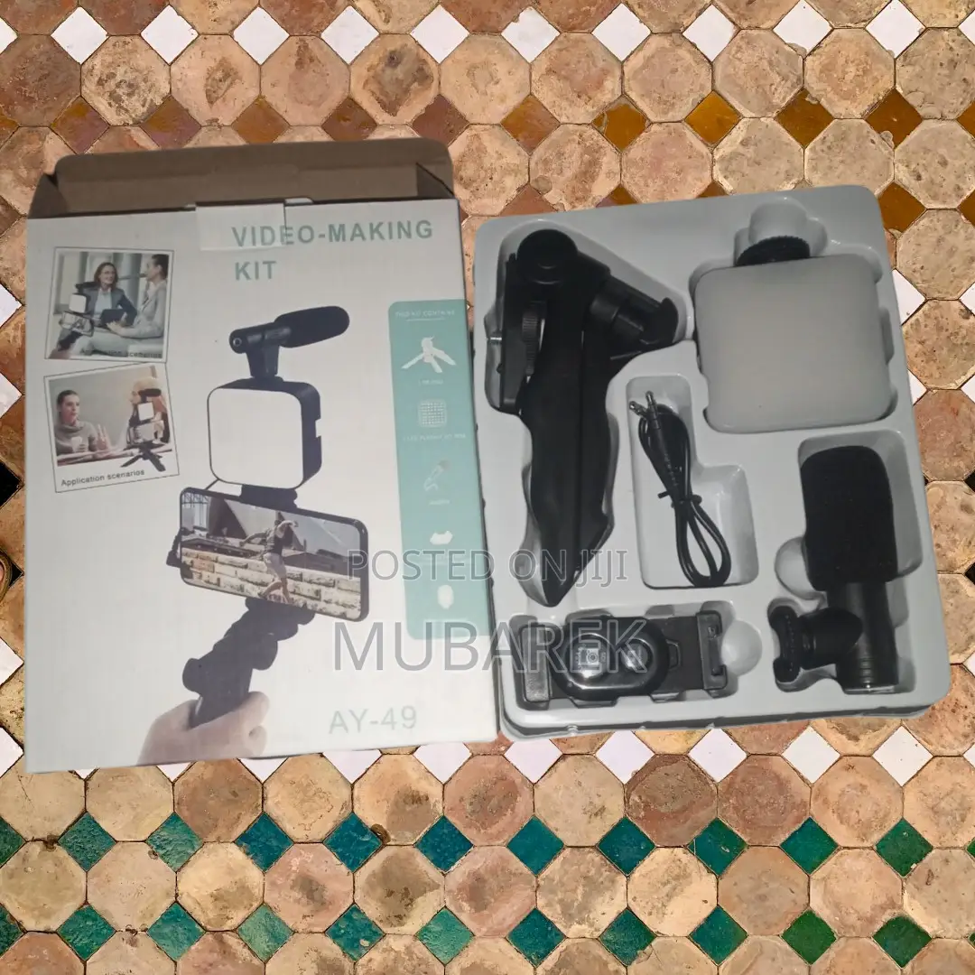 Video Vlogging Kit for Beauty and Makeup Tutorials