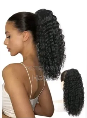 Poniytail Extentsions and Front Clip