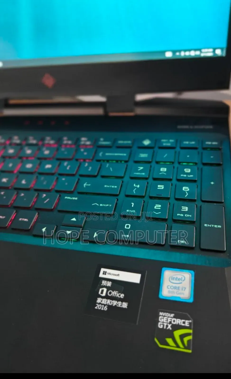 New Laptop HP Omen X 16GB Intel Core I7 SSD 512GB