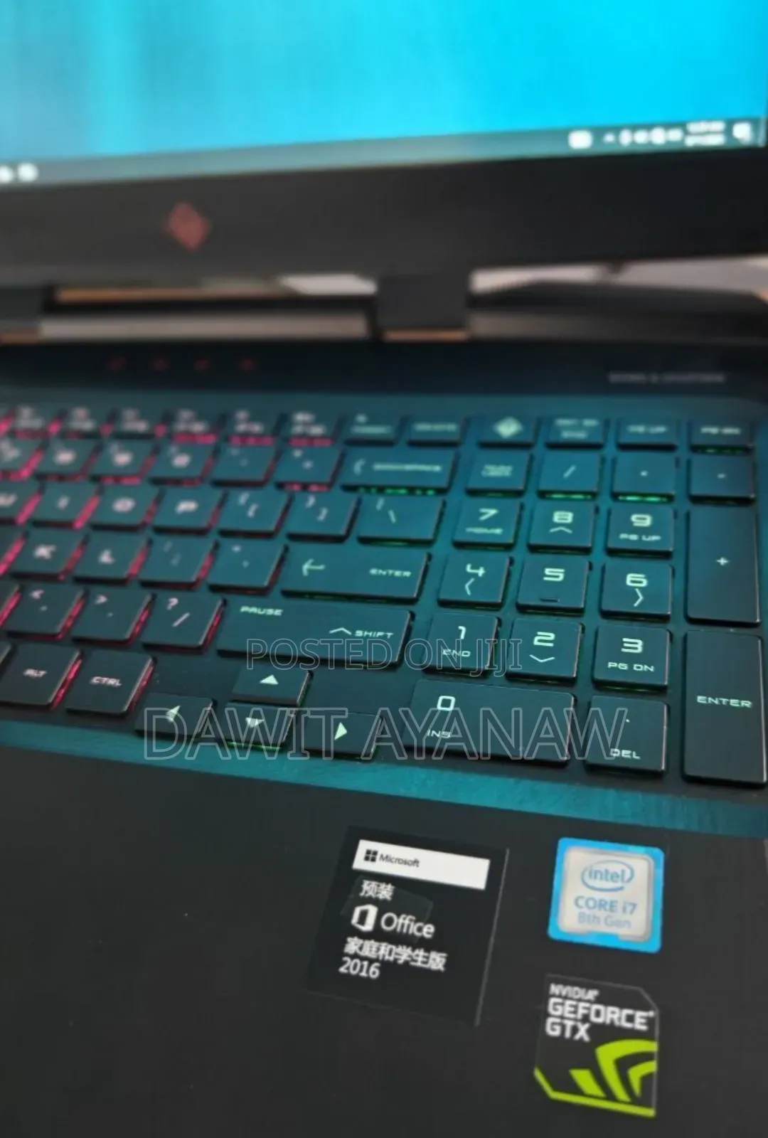 New Laptop HP Omen X 16GB Intel Core I7 SSD 512GB