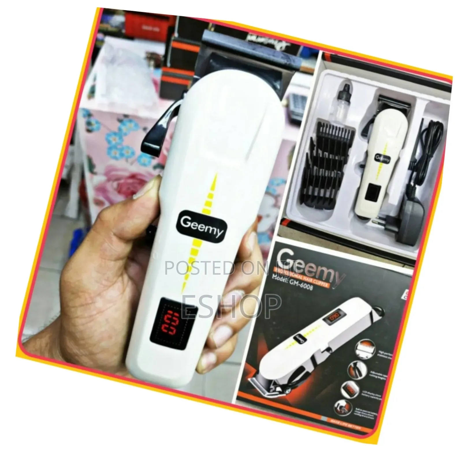 **Geemy Rechargeable Trimmer – Your Personal Barber**