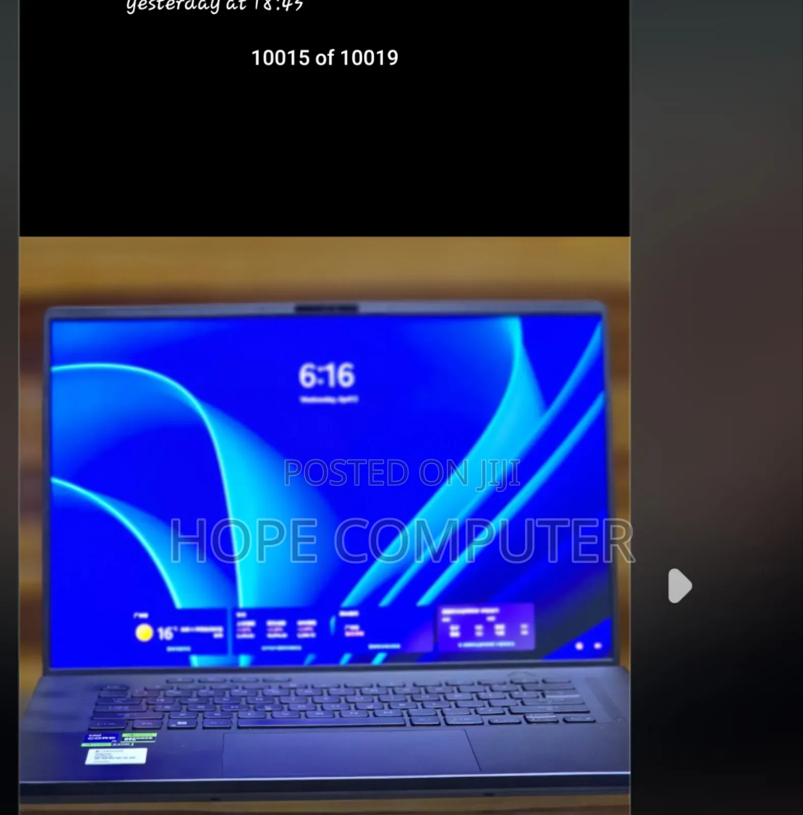 New Laptop Asus ROG Zephyrus M16 GU603HR 16GB Intel Core I9 SSD 1T