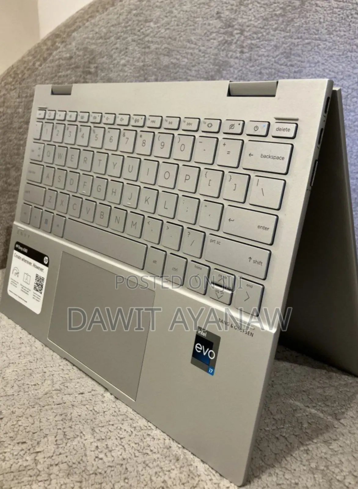 New Laptop HP Envy X360 8GB Intel Core I7 SSD 512GB