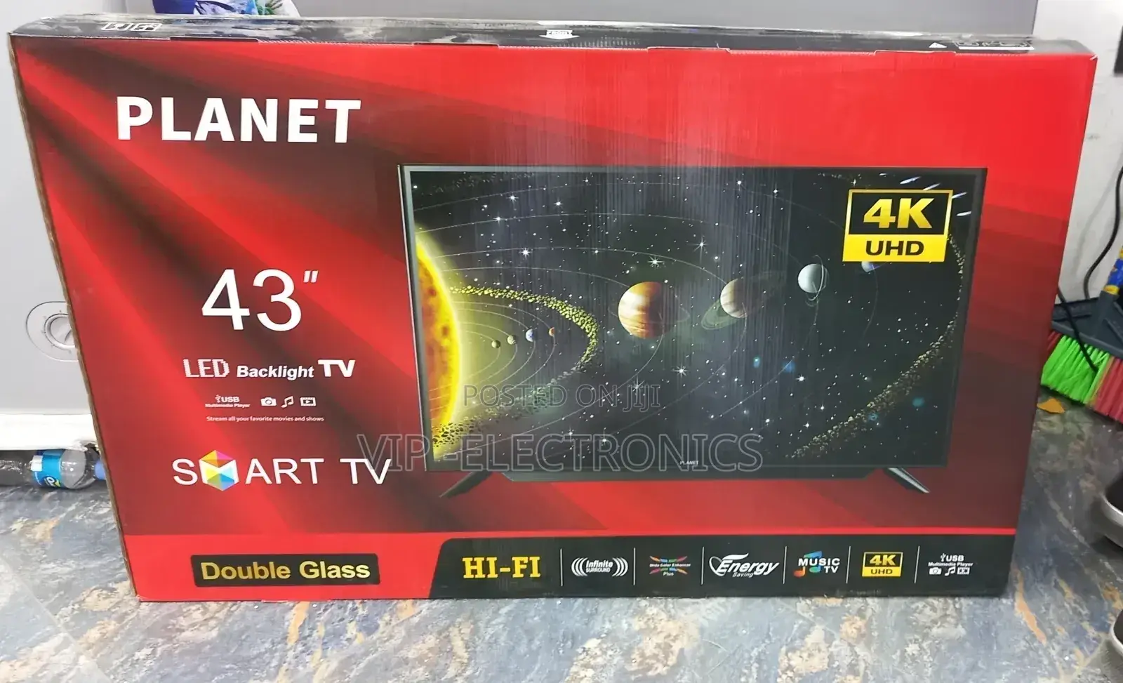 Planet 43"Inch Tv Smart Android Tv