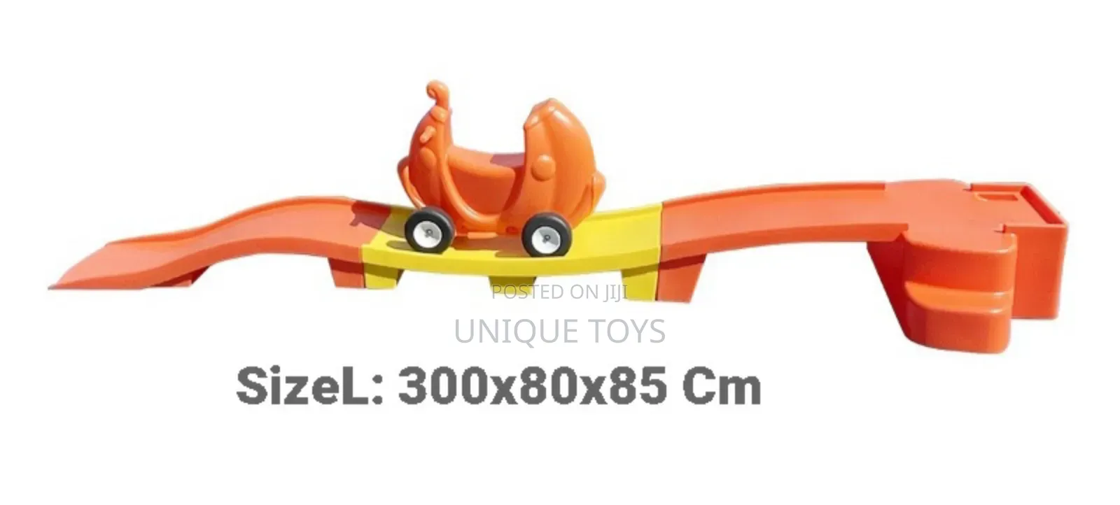 Three-Stage Coaster Ramp Car Set, 300*80*85cm