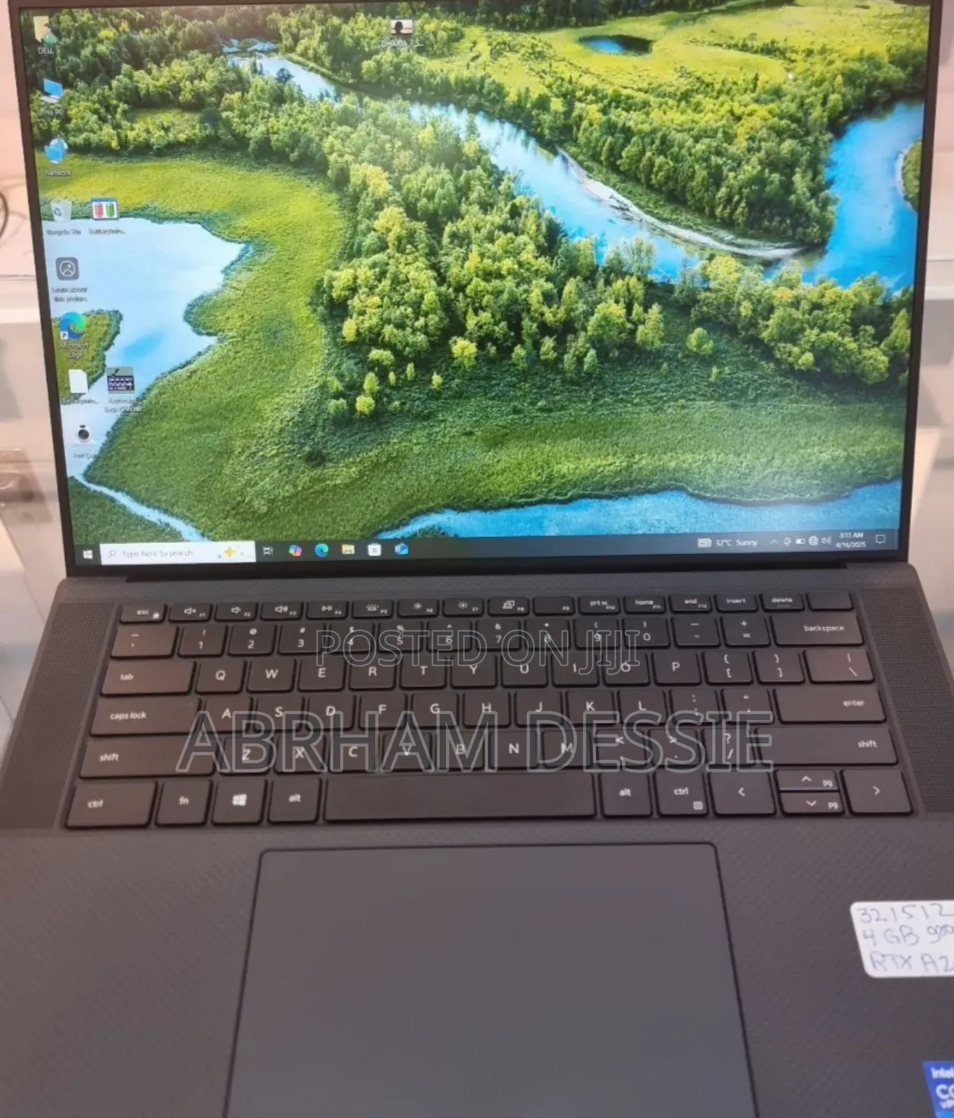 New Laptop Dell Precision 7670 36GB Intel Core I7 SSD 512GB