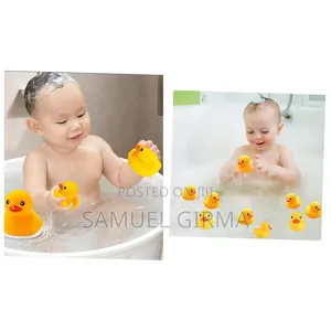 Photo - Duck’S Bath Toys 
ልጆች ገላቸዉን ሲታጠቡ የሚያጫዉት 
ከለሰላሳ ማቴሪያል የተሰራ